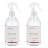 Spray Para Ropa Y Textiles 500ml Lavanda Ambientair Pack Duo