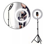 Aro De Luz Led 3 Tonos Flash 30cm Fotografía Selfie+ Trípode