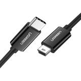 Cable Mini Usb - Usb C, Para Camara Digital, Mp3, Etc. (1mt)