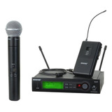 Shure Slx124/85/sm58 Combo Inalambrico Uhf+transmisor Petaca