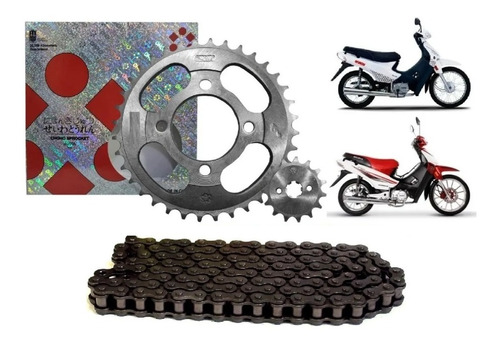 Kit Transmision Choho Gilera Smash 110 Energy Zb Blitz Gaona