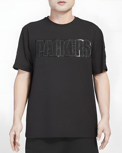 Playera Football Americano Triple Black Nfl Packers