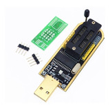 Programador Gravador Eprom Usb Ch341a Flash Spi Bios Ch341