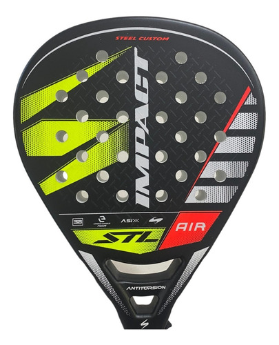 Paleta Padel Steel Custom Air Impact Pro Premium + Regalos!