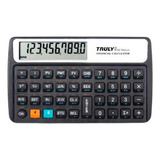 Calculadora Financeira Truly Tr12c - 120 Funções - Rpn E ALG
