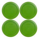 Paquete Pyrex - 4 Artículos: 7200-pc Tapas De Plástico Verde