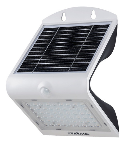 Arandela Intelbras Asi 500 - Luminária Solar Integrada - Luminária Inteligente Color Cor Branco