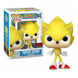 Funko Pop Super Sonic #923 Sonic The Hedgenog Exclusive