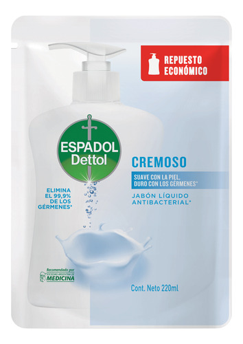 Espadol Jabon Liquido Cremoso X220 