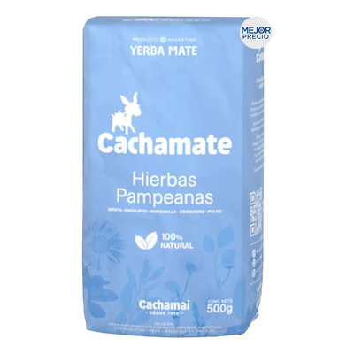 Yerba Cachamate Hierbas Pampeanas Menta 500g Rinde Mas Mates | Meses sin interés
