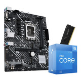 Combo Actualización Pc Intel Core I5 12400f + H610m + 8gb