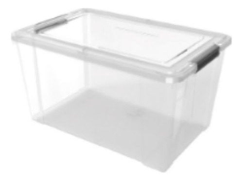 Caja Plastica Organizadora Cajon Grande Con Tapa 