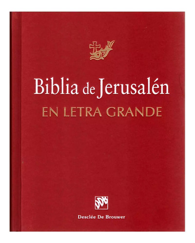 Biblia De Jerusalen En Letra Grande Con Indice Revisada