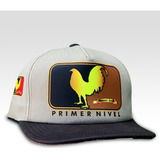 Gorra Gallo De Pelea Primer Nivel Snapback Visera Plana 