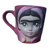 Taza De Cerámica Frida Kalo