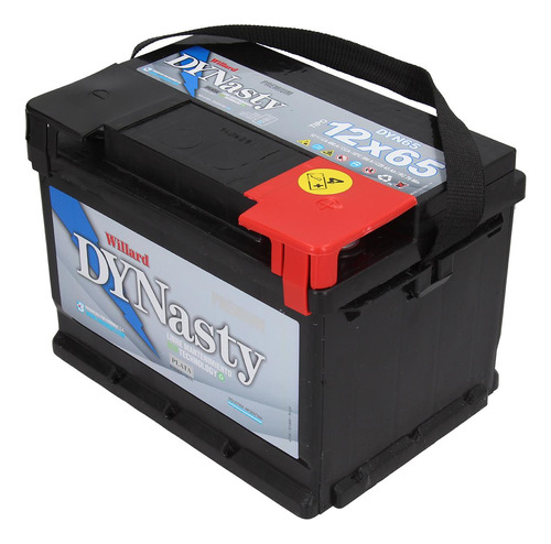 Bateria Para Auto Dynasty Willard Dyn65 12x65 + Derecha Dyna
