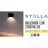 Kit 10 Balizador Sobrepor Stella Mini Neu 3000k Sth8746/30