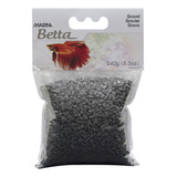 Marina Betta Kit Grava Decorativa, Negro