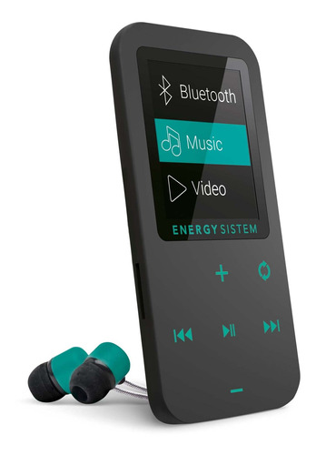 T Mp4 Energy Sistem Touch Bluetooth 8gb Menta Envío Gratis