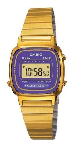 Reloj Mujer Casio Vintage La670wga-6d Ag Oficial