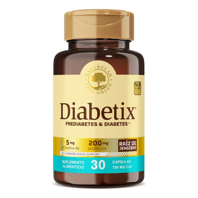 Suplemento Control Glucosa Prediabetes Y Diabetes Diabetix , 30 cápsulas Naturalab Live Green | MercadoLibre
