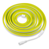 Tira Neón Para Interior Y Exterior 5m Dbugg Color De La Luz Amarillo Neón