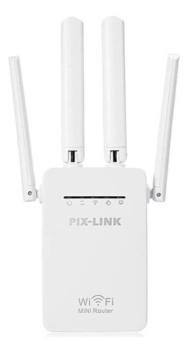 Repetidor Wifi 4 Antenas Pixlink Ampliador De Sinal 1200mb