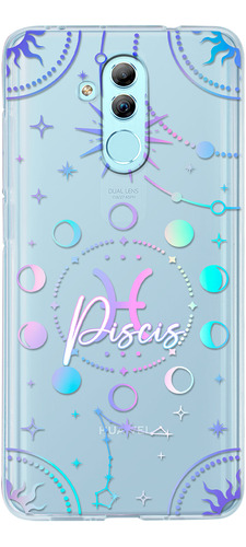 Funda Para Huawei Uso Rudo Para Mujer Signo Zodiaco Piscis