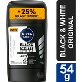 Desodorante Barra Nivea Black & White Original Masculino 54g