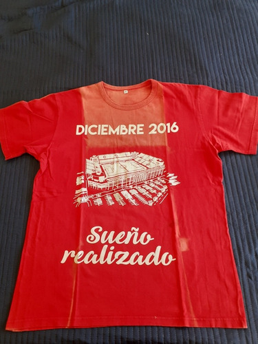 Camiseta De Algodón De Independiente Diciembre 2016  B31