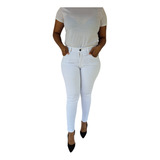 Pantalón Blanco Levi's® 711 Mujer Skinny Super High Waist