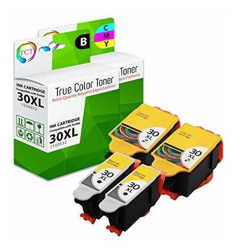 Tinta Para Kodak Esp C110 C310  30xl  4u (2negros/2color)