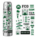Stickers Calcos Ferro Club Futbol Para Termo Compu Mate X25