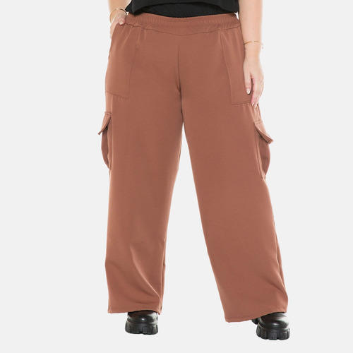 Calça Feminina Plus Size Pantalona Premium Até G4 1187