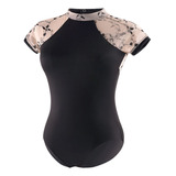 Leotardos De Ballet Para Mujer, Bordados, Cuello Alto, Ropa