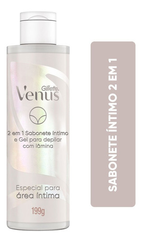 Sabonete E Gel Para Depilar Área Íntima 199g Gillette Venus