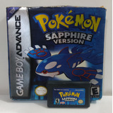 Pokémon Sapphire Version Nintendo Game Boy Advance Gba