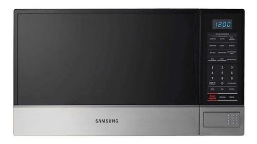 Microondas Samsung Negro Y Acero Inoxidable 32l 120v