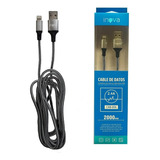 Cable Compatible Con iPhone 6 7 8 9 11 12 13 Largo 2 Metros