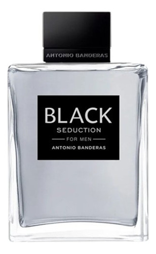 Perfume Antonio Banderas Seduction In Black Edt M 200ml