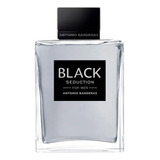 Perfume Antonio Banderas Seduction In Black Edt M 200ml