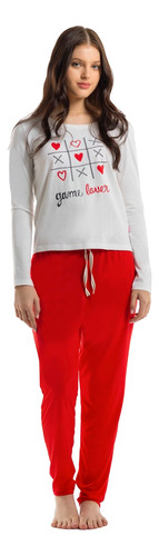 Pijama Largo Mujer Promesse Lighweight