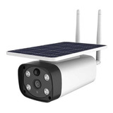 Camara Seguridad Ip Wifi Exterior Panel Solar Vision Nocturn