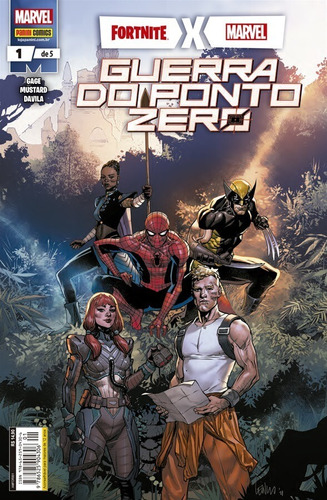 Livro Fortnite X Marvel N.1