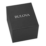 Reloj Bulova De Acero Inoxidable Para Hombre, Color: Dos Ton