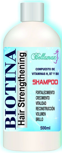 Shampoo De Biotina Capilar Bellamax 500ml