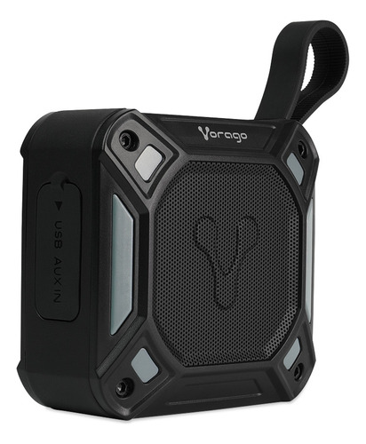 Vorago Bocinas Portátil Bsp-300, Bluetooth 4w Rms, Negro