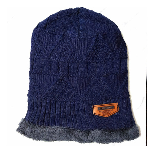 Touca De Lã Quente Forrada Unisex Adulto Toca Gorro P/ Frio 