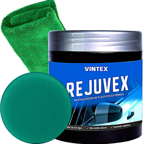 Revitalizador Parachoque Plásticos Rejuvex Vonixx Aplicador