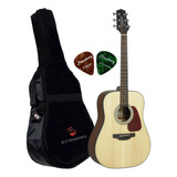 Violão Folk Aço Takamine Gd10 Acústico Natural + Capa Bag